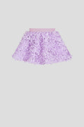 3D Flower Skirt, lavender