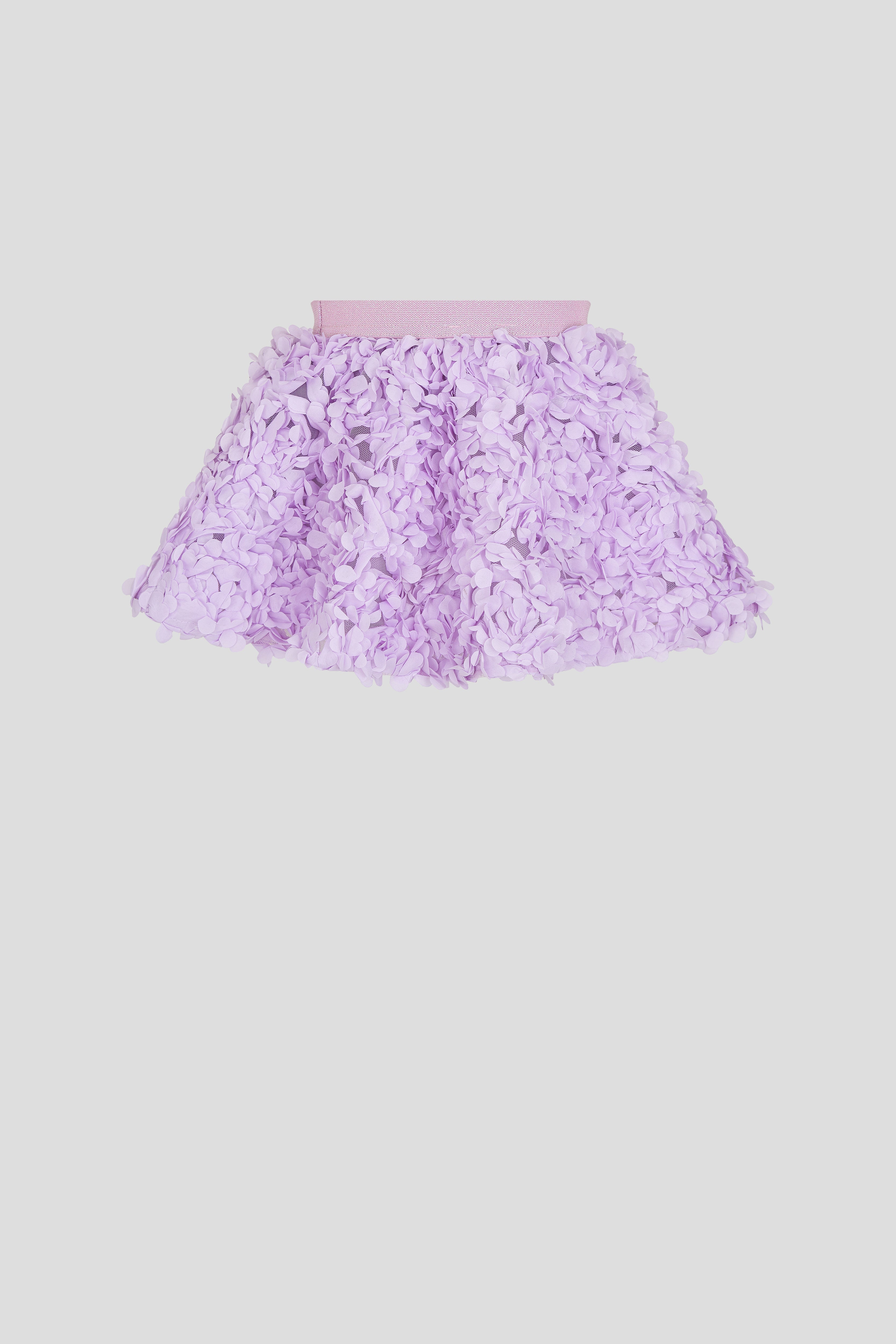 3D Flower Skirt, lavender