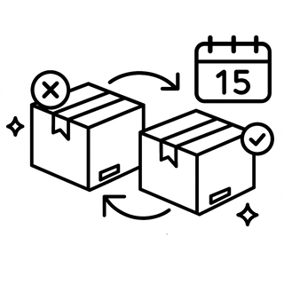 Free returns or exchanges