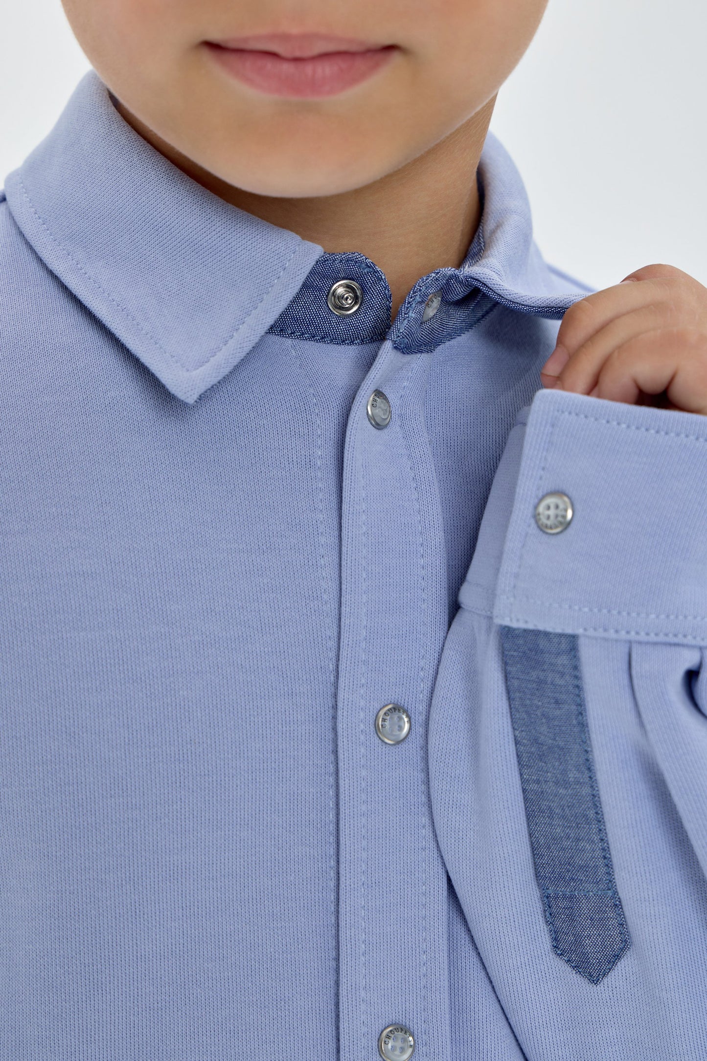 Blue Footer Shirt