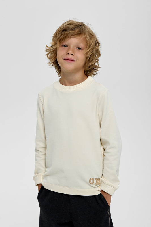 LS Tee, ecru