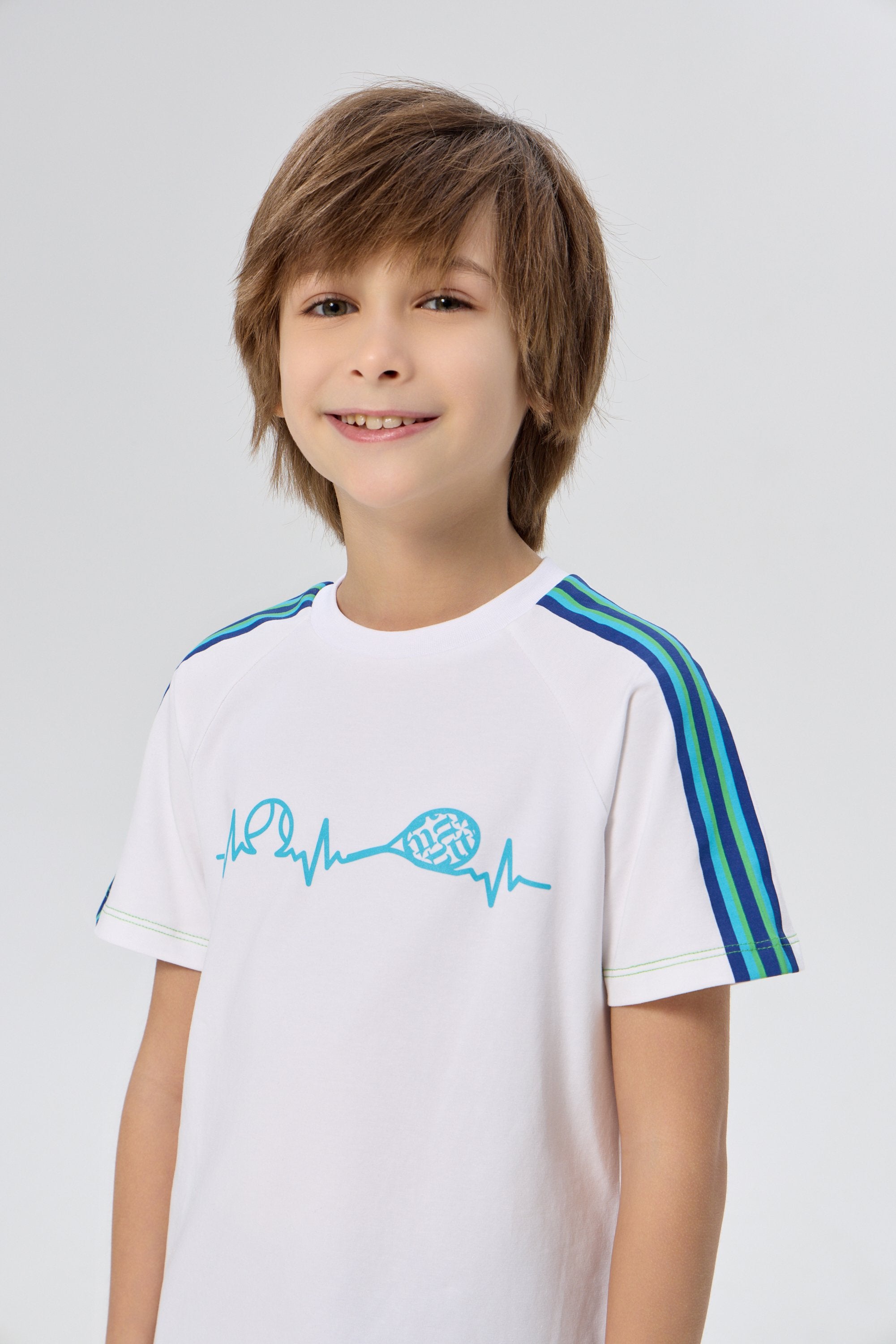 White Sports T-shirt