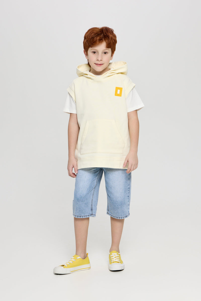 Short Sleeves Hoodie