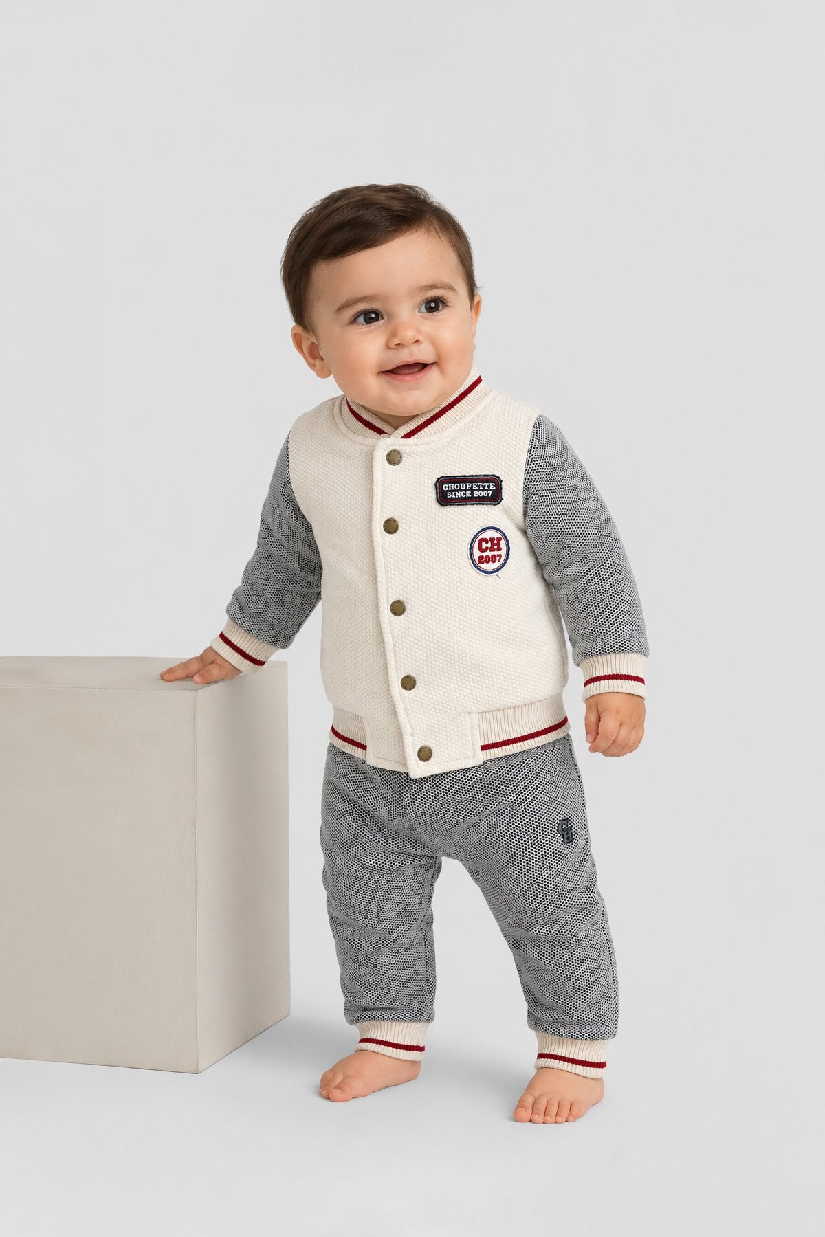 Smart Warm Knitted Tracksuit (Jacket and Pants)