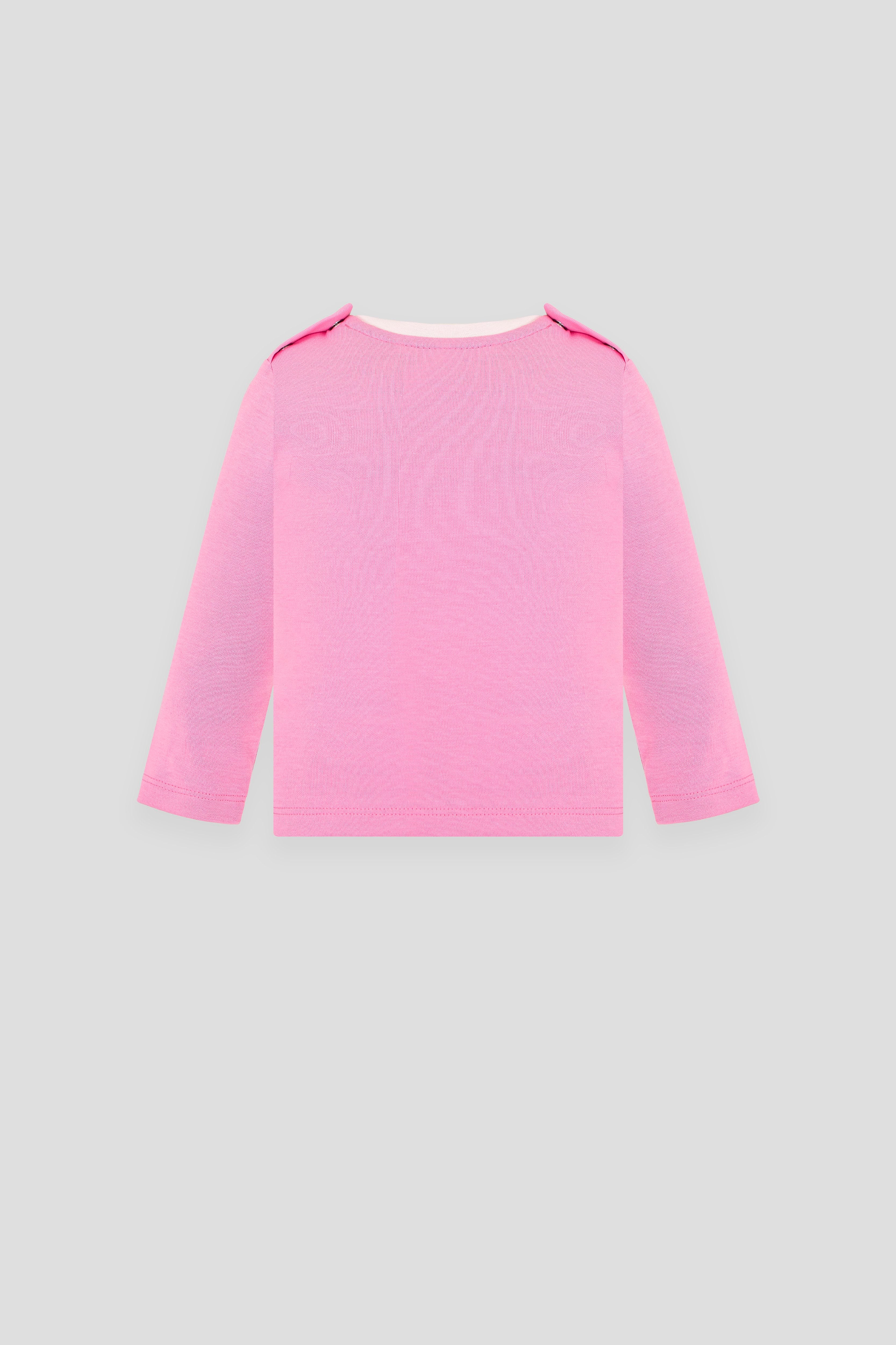 Teddy with Crystals Decorated LS Tee