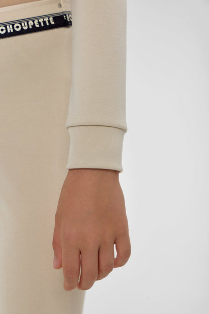 Cropped  LS Tee and legging Set