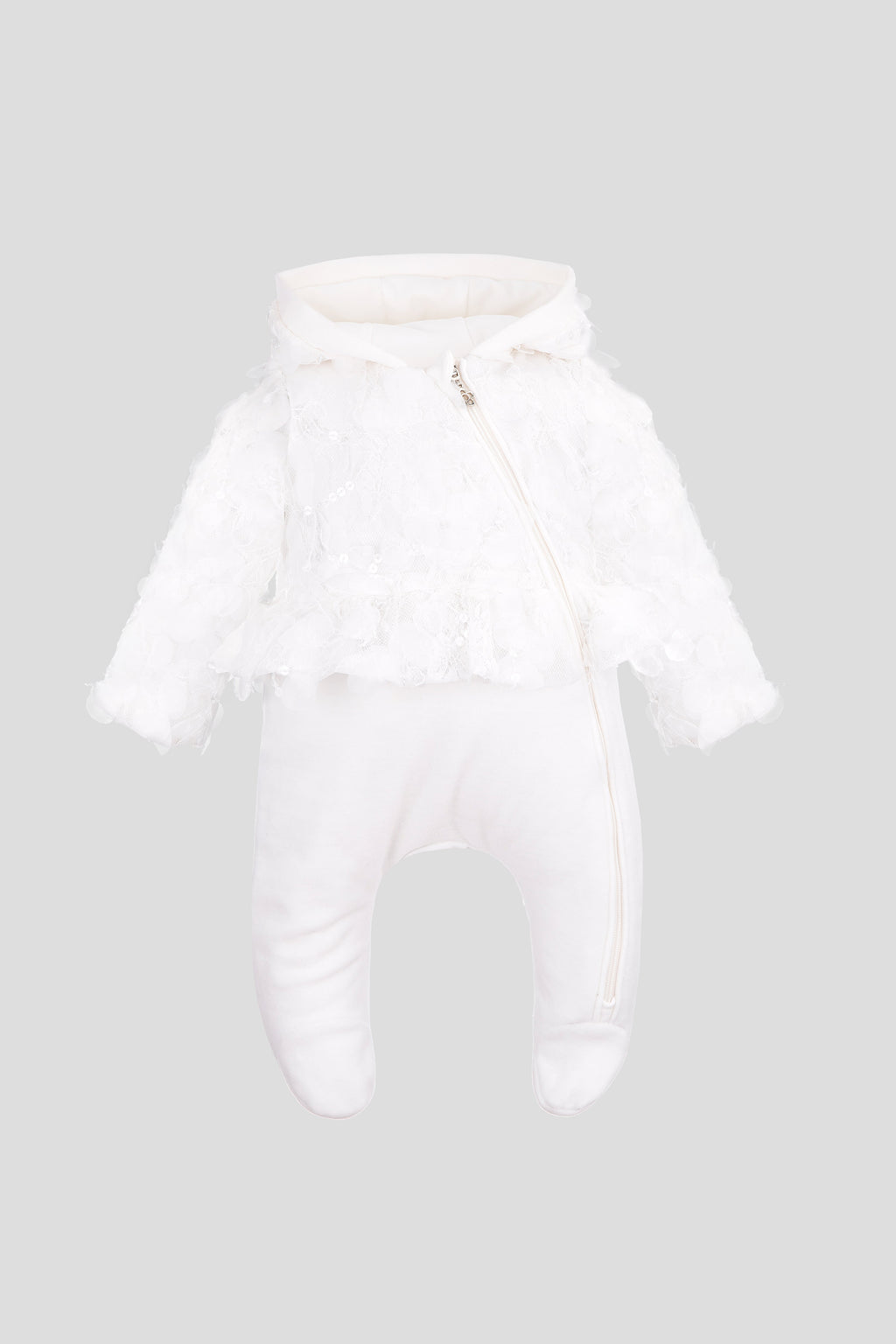 Warmed Lace Velour Overall