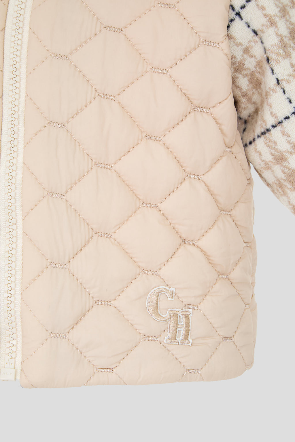 Warmed Quilted Combined Jacket