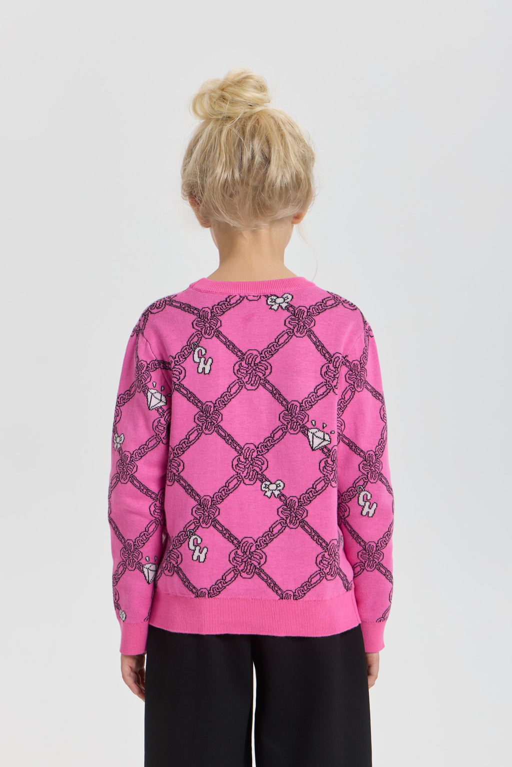 Sweater with Diamonds