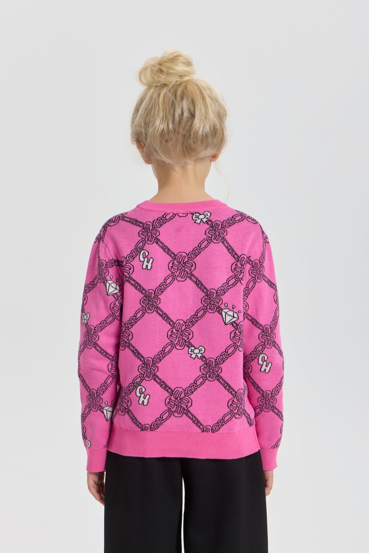 Sweater with Diamonds