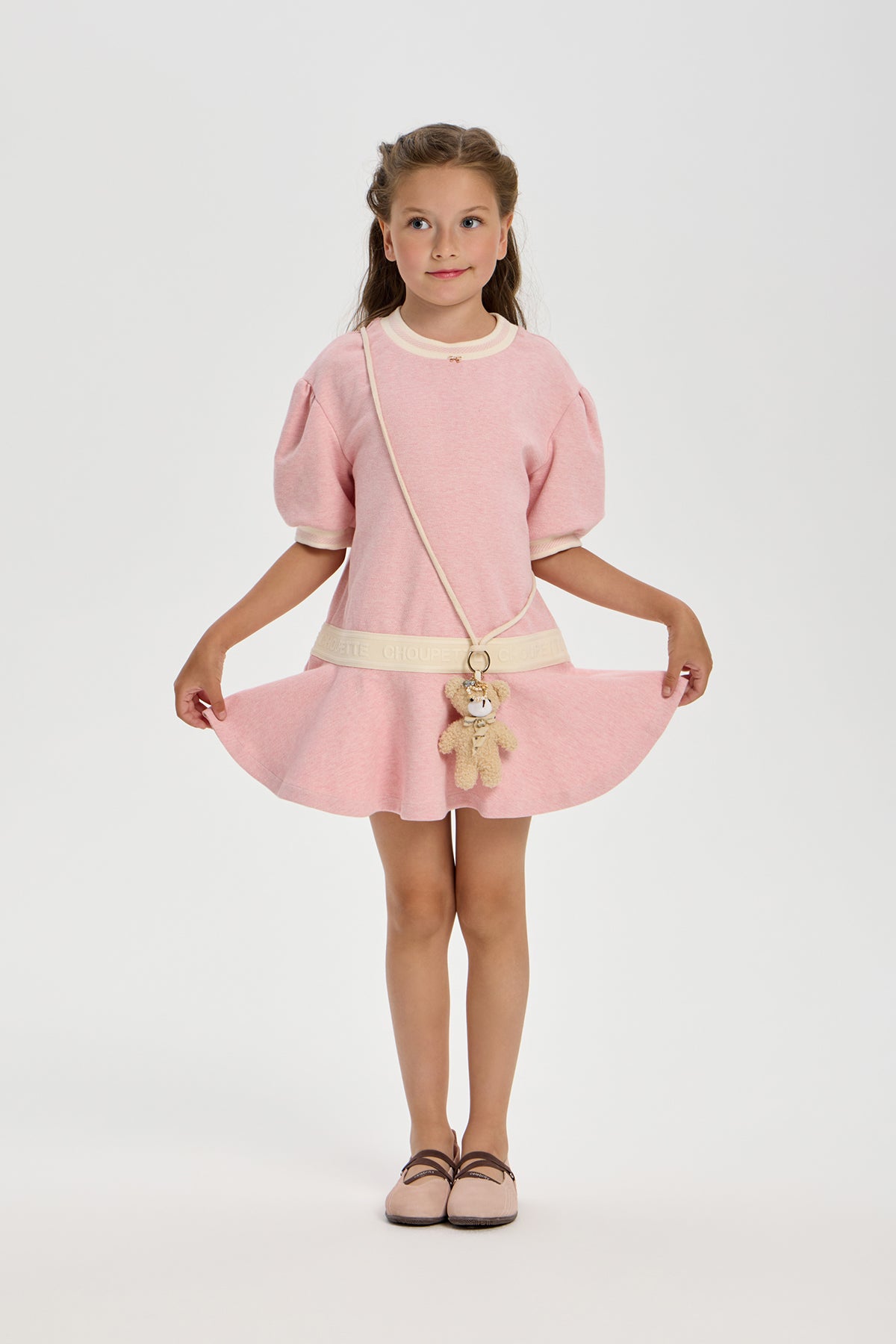 Smart Dress with Stuffed Teddy Bear Toy