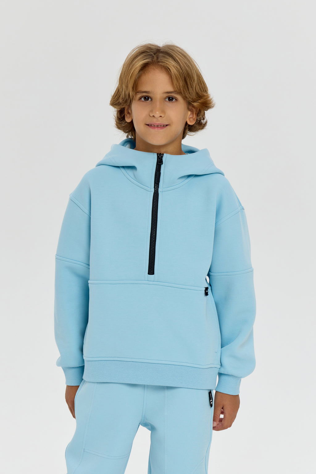 Sky blue Tracksuit (hoodie and pants) for kids