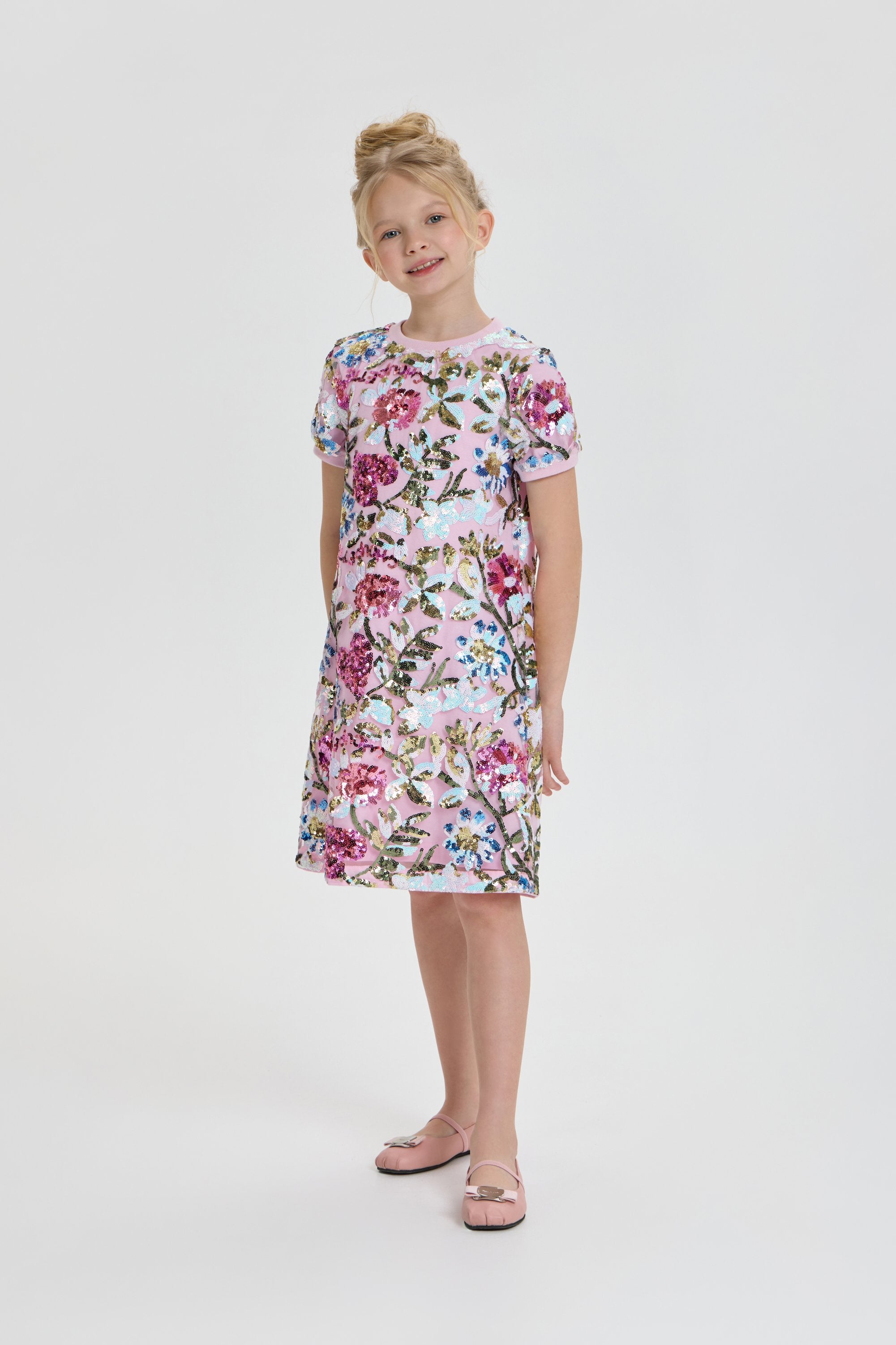 Floral Sequence Dress
