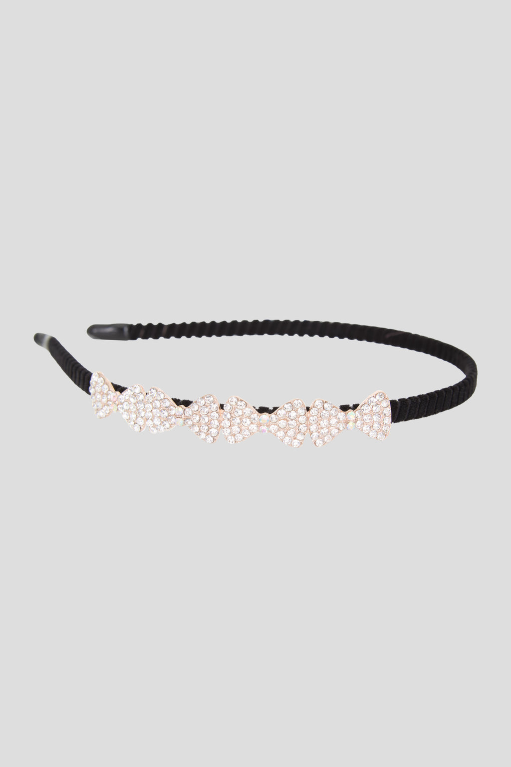 Rhinestones Bows Decorated Headband
