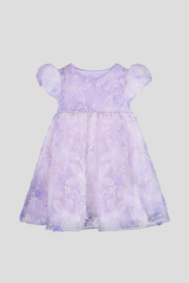 Decorated Lace Dress
