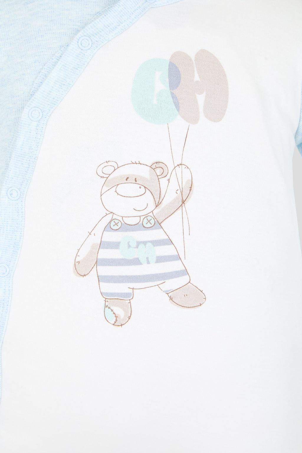 Overall printed "Teddy"