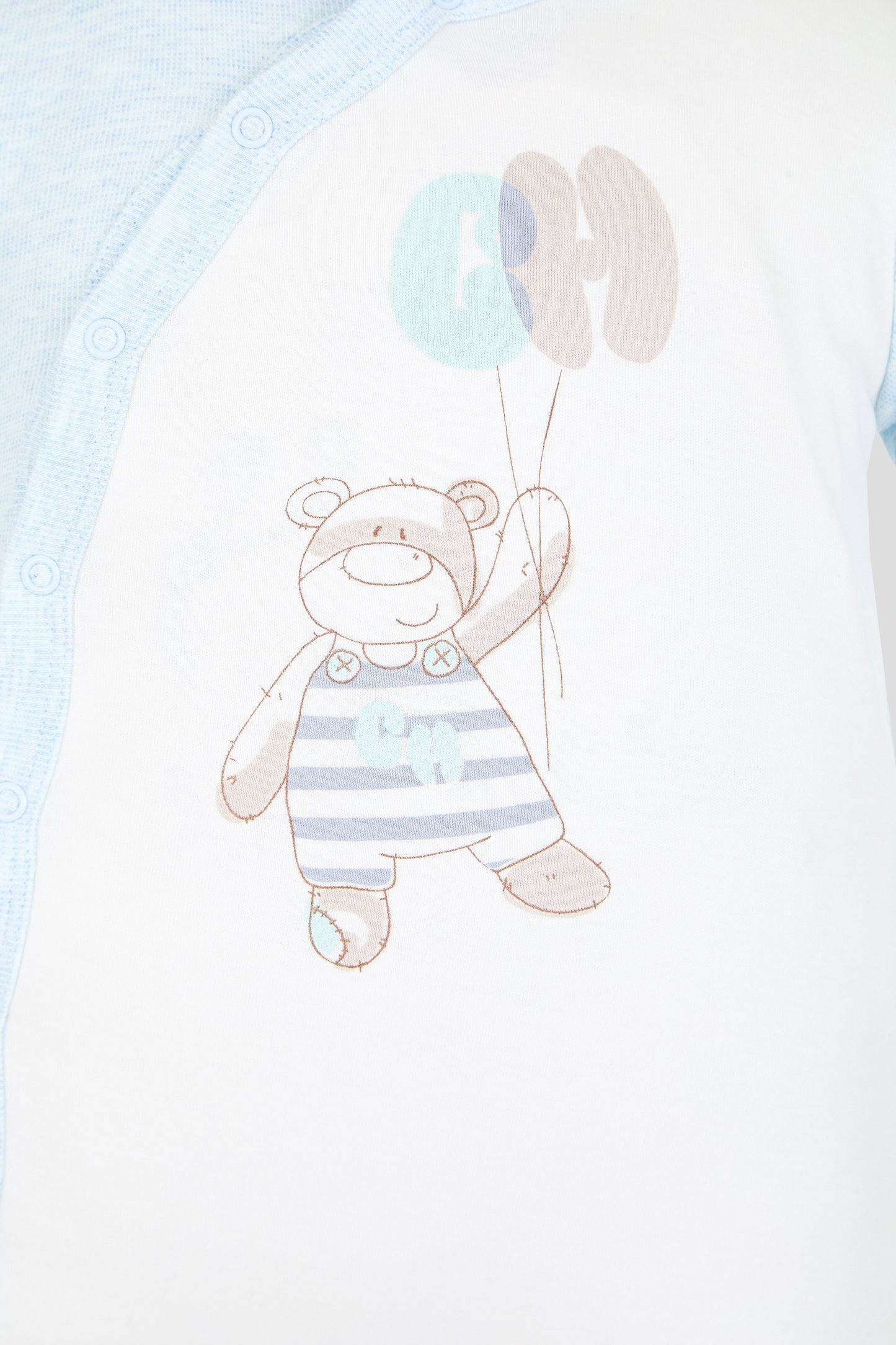 Overall printed "Teddy"