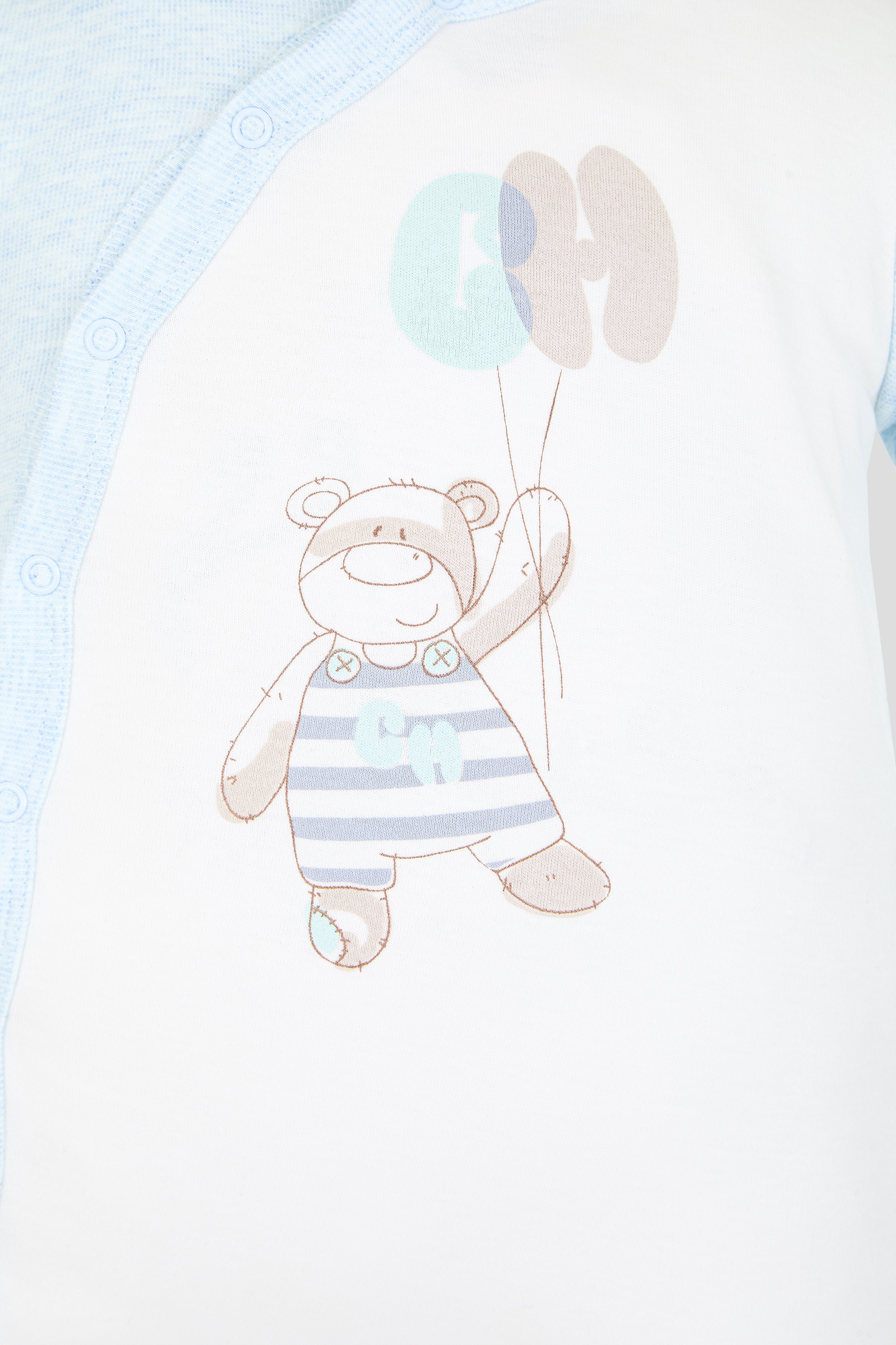 Overall printed "Teddy"