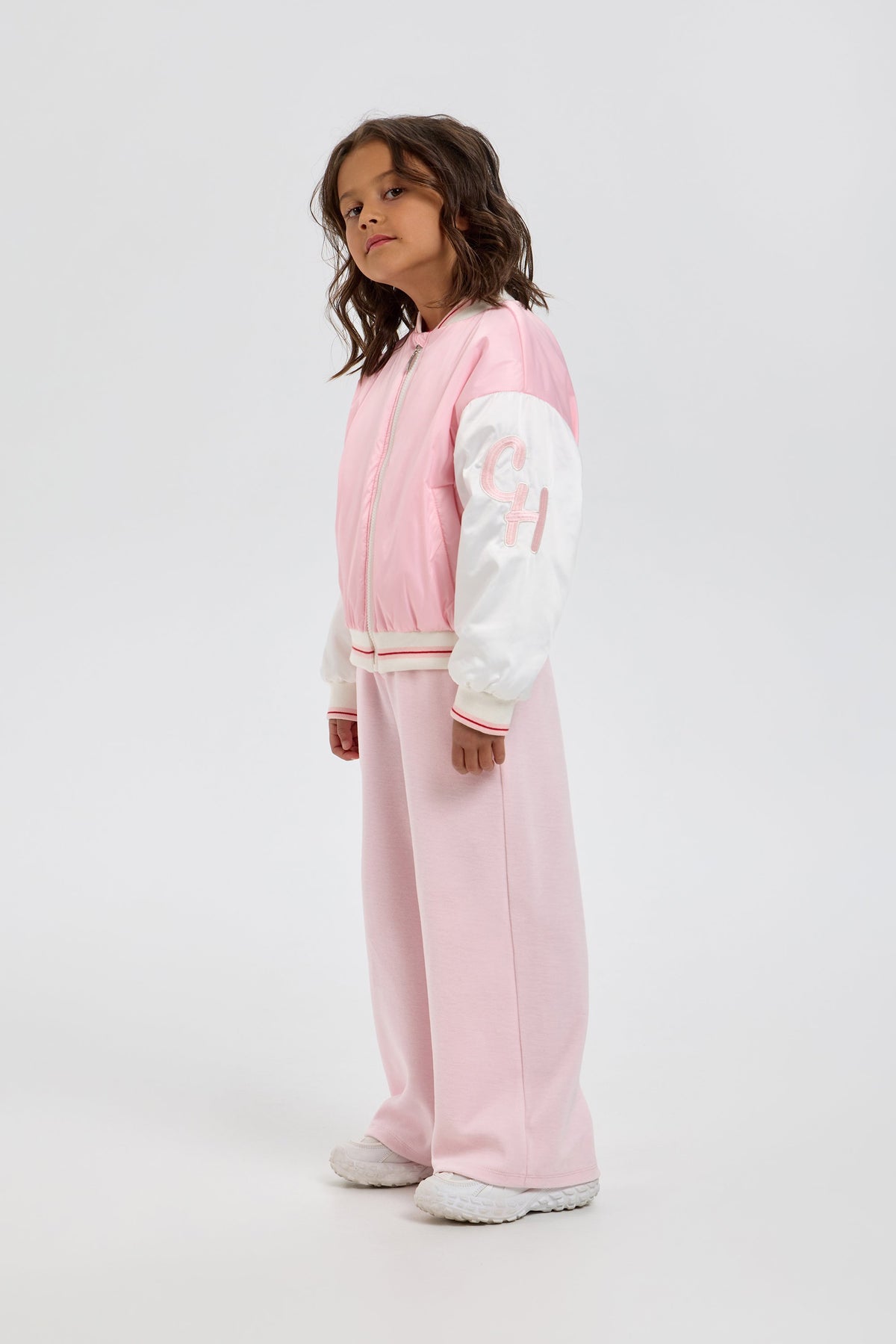 Stylish Pink Bomber Jacket