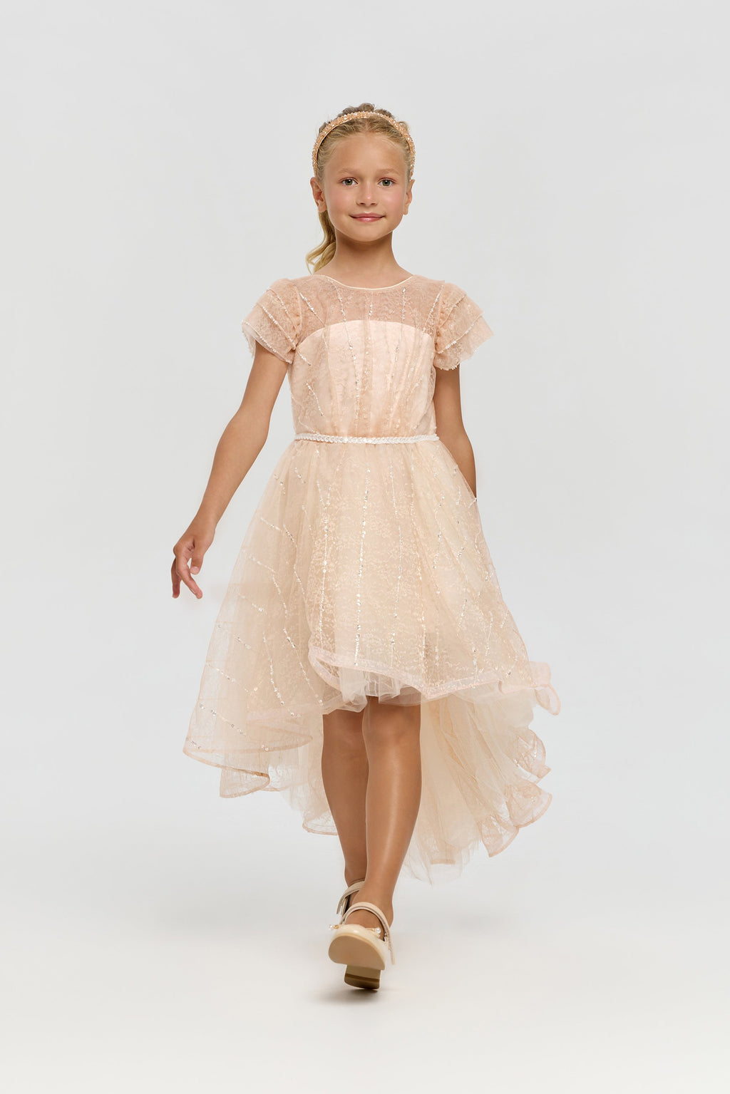 Stylish Sequins Decorated Dress