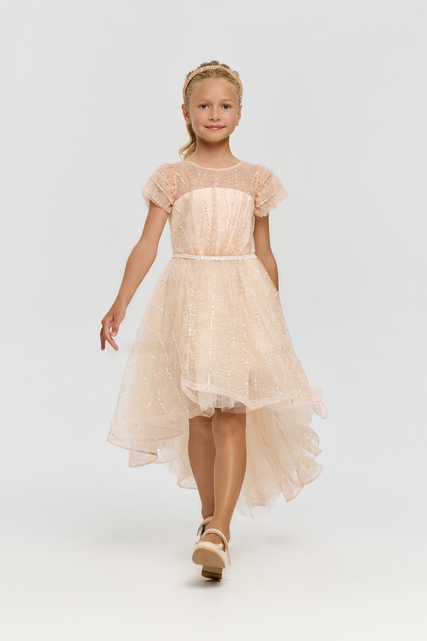 Stylish Sequins Decorated Dress