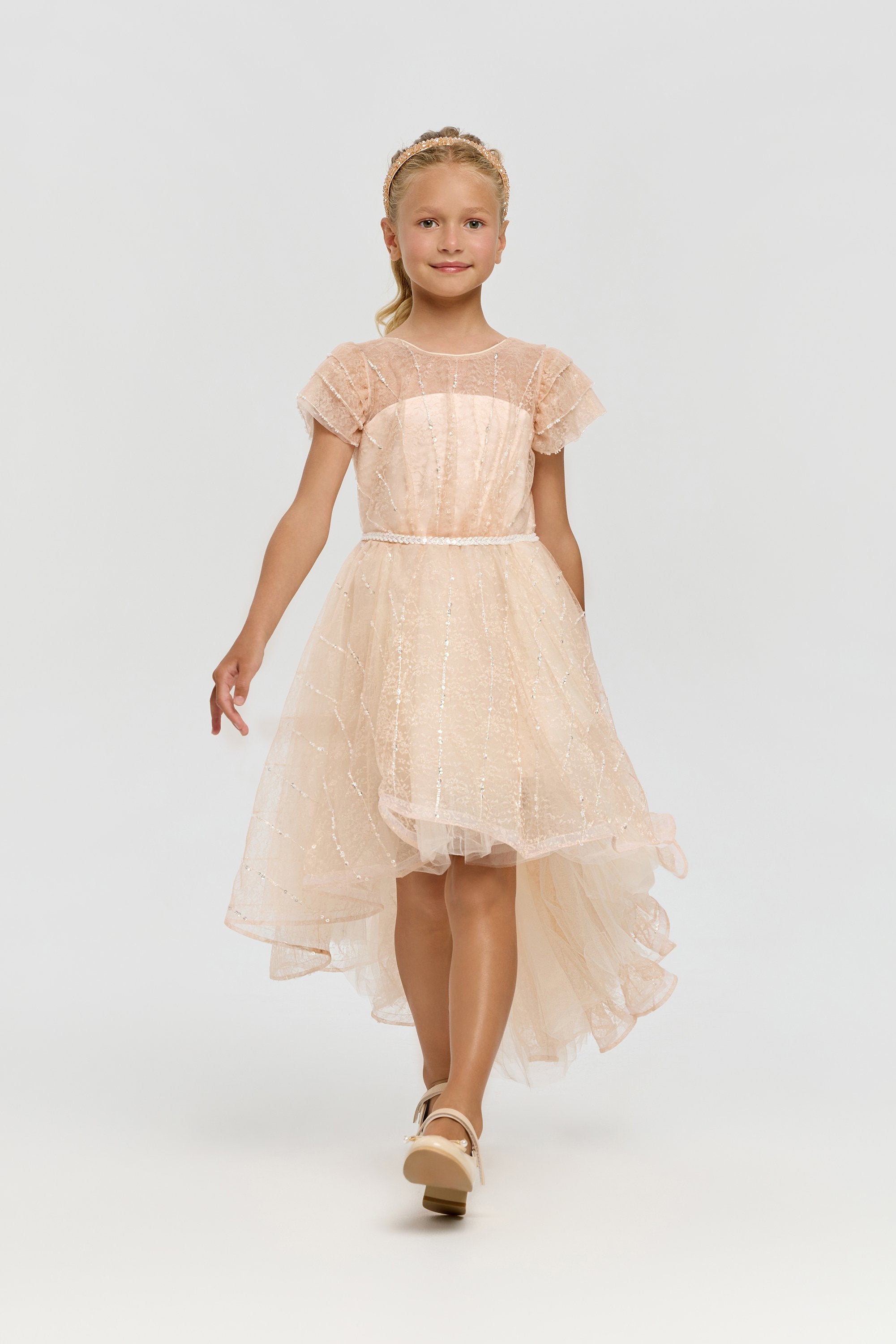 Stylish Sequins Decorated Dress