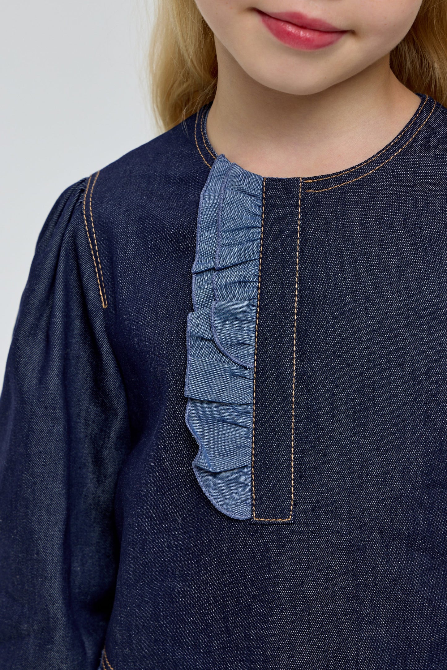Elegant Denim Dress