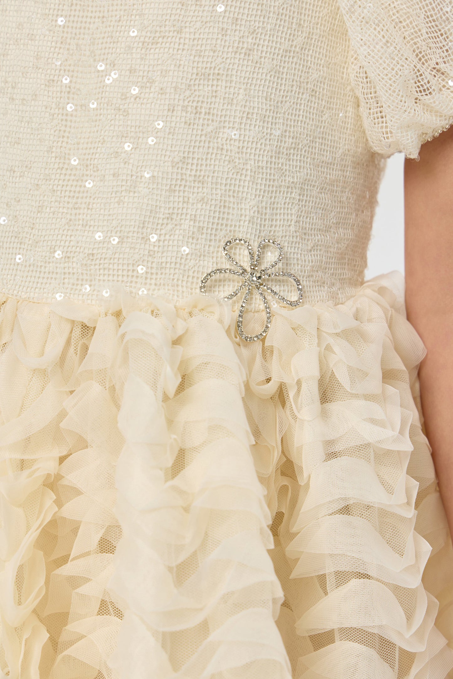 Delicate Flounce Dress