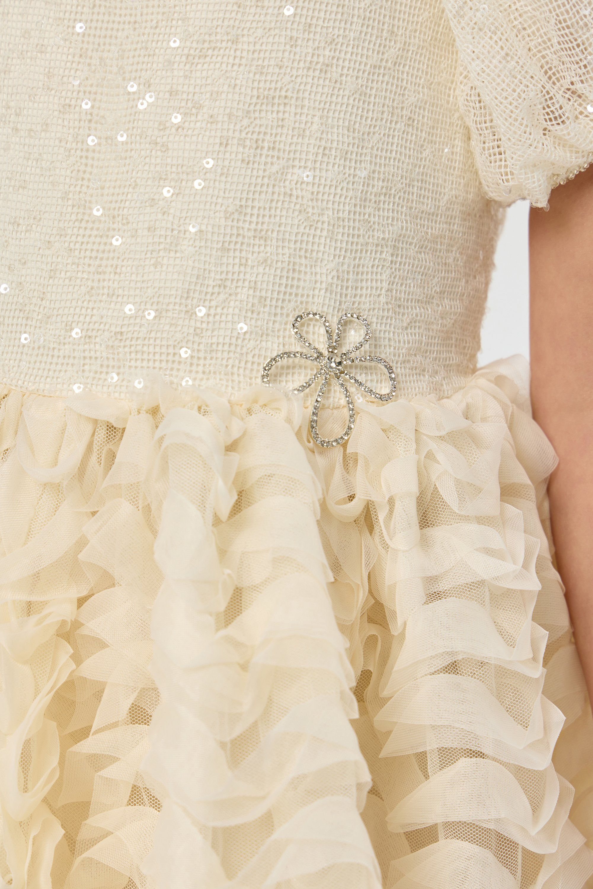 Delicate Flounce Dress