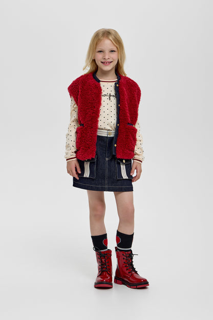 Stylish Fox Fur Vest