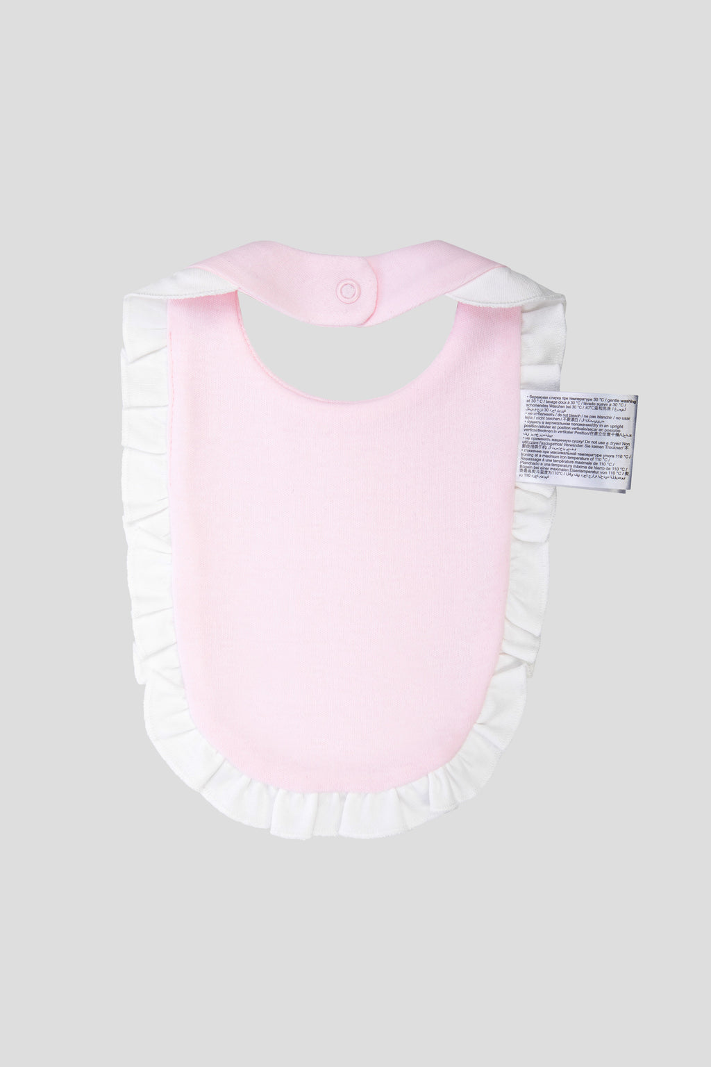 Pink Frilly Bib