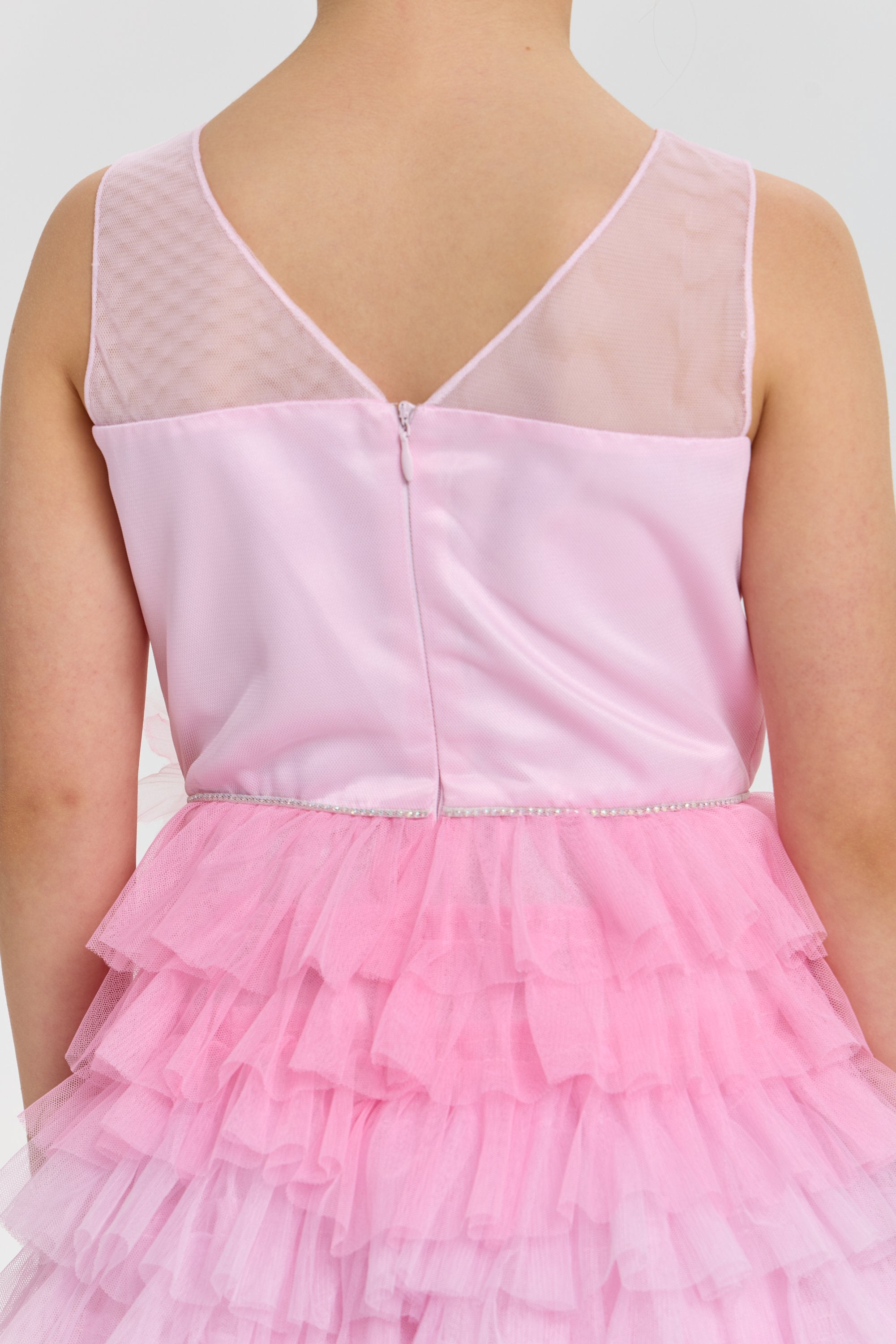 Decorative Fabric Party Dress