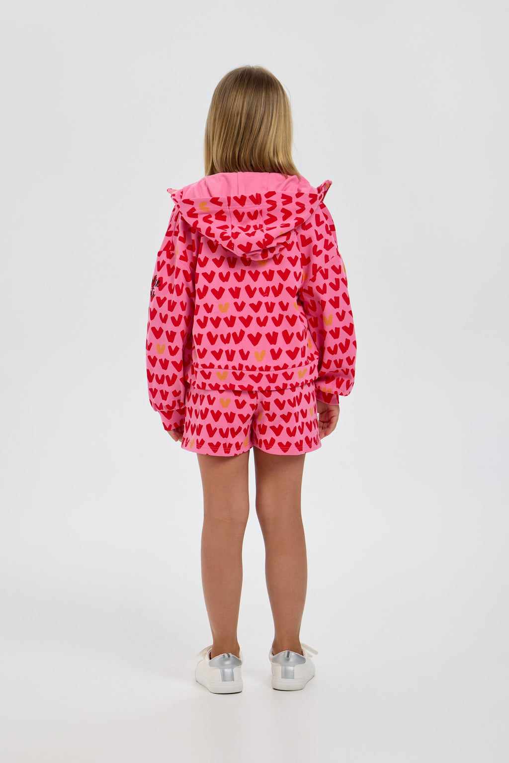 Heart Set (Hoodie jacket with shorts)
