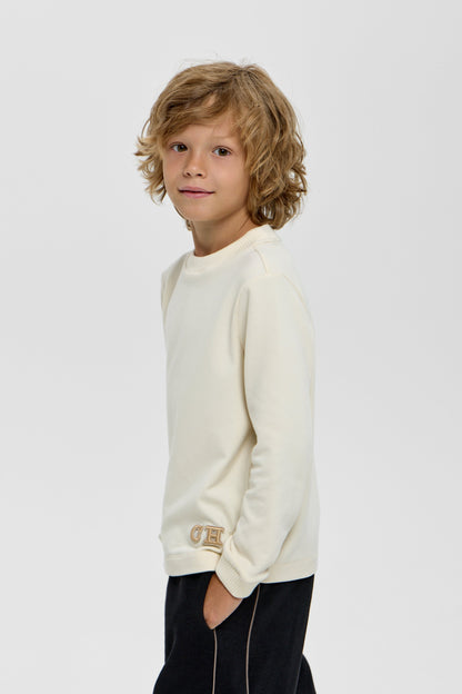 LS Tee, ecru