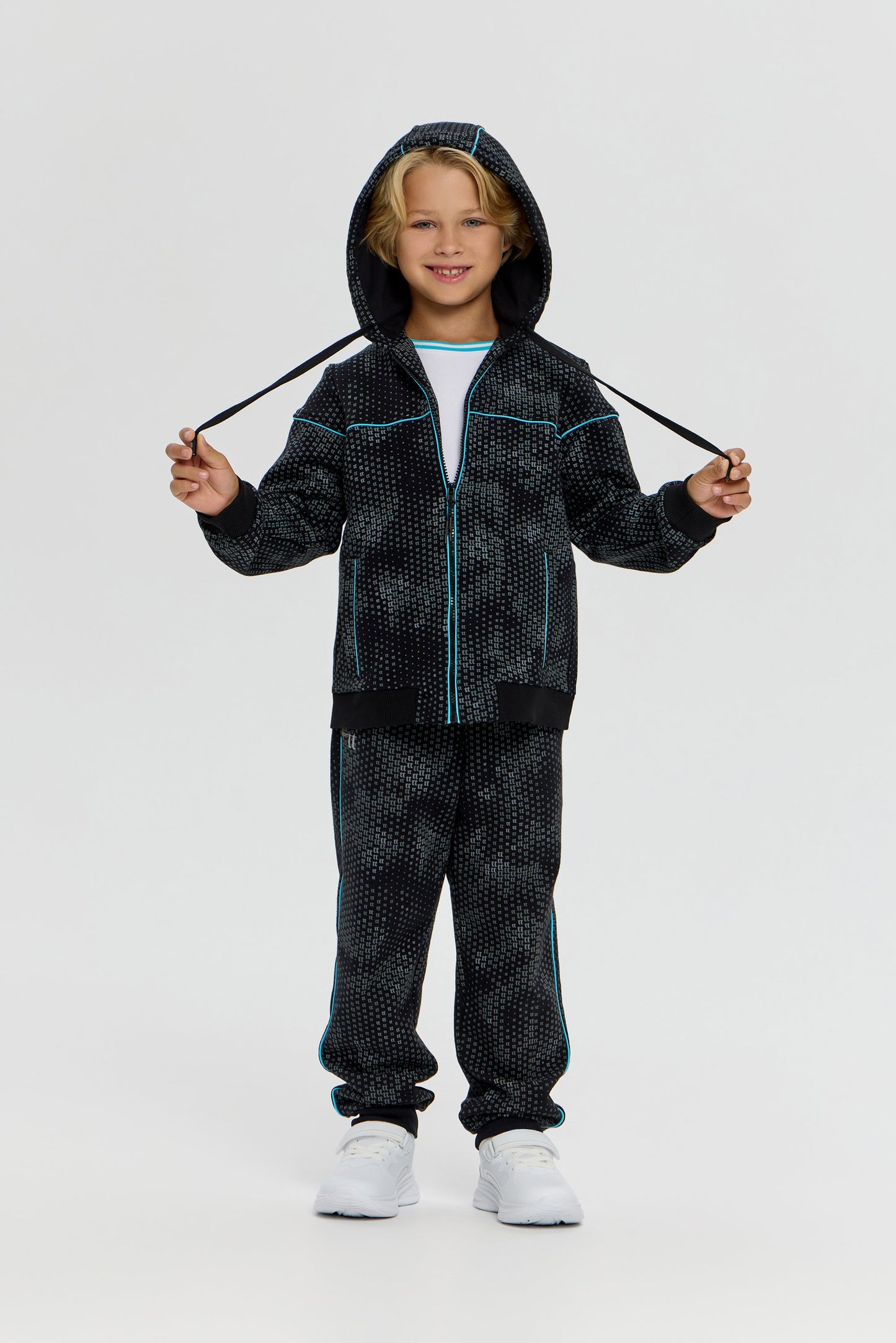 Printed Tracksuit for active kids