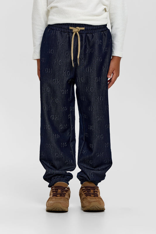 Branded Denim Pants