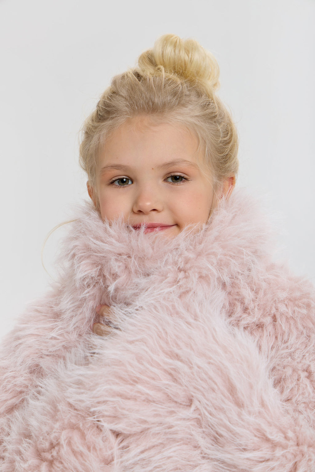 Pink Faux fur Jacket