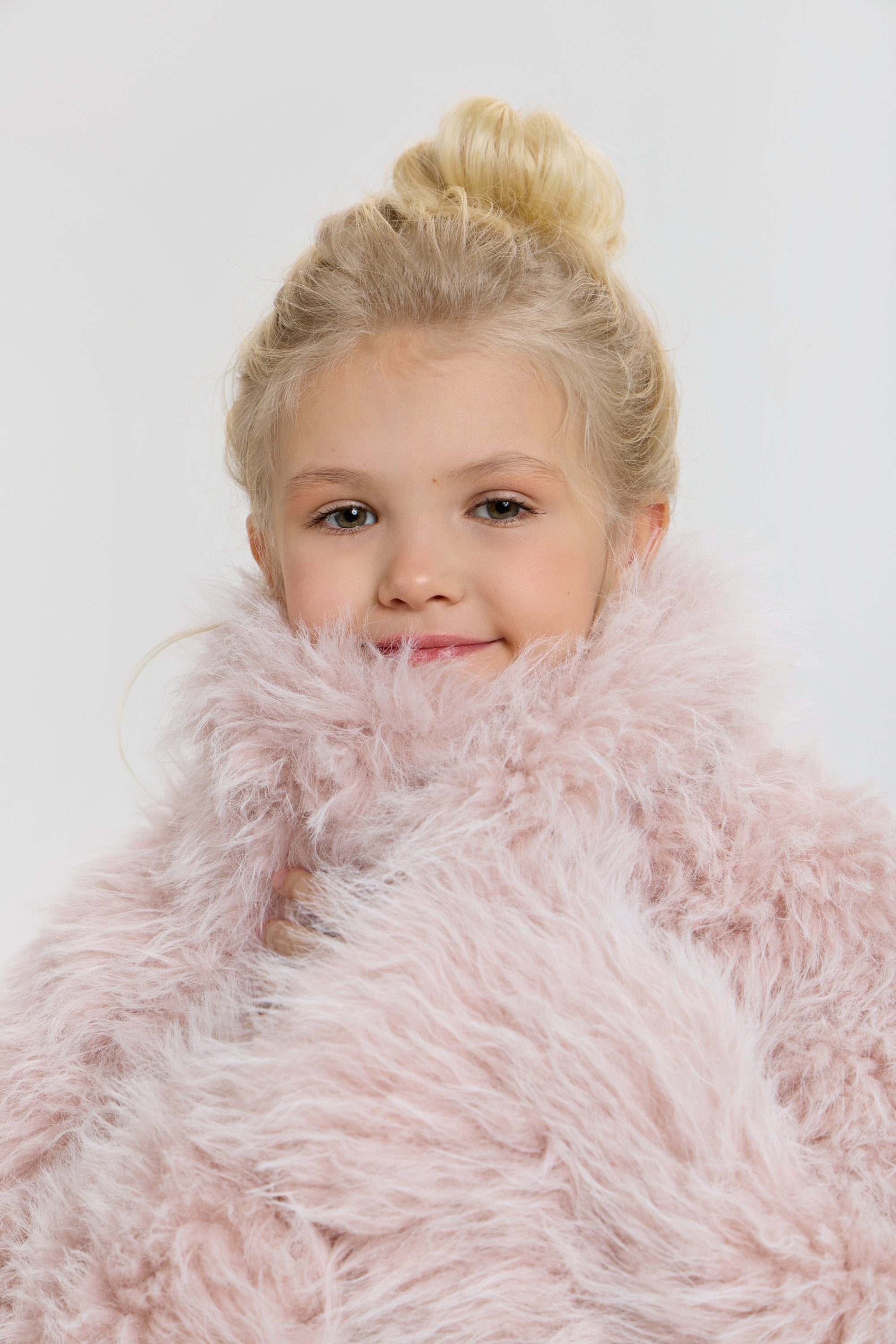 Pink Faux fur Jacket