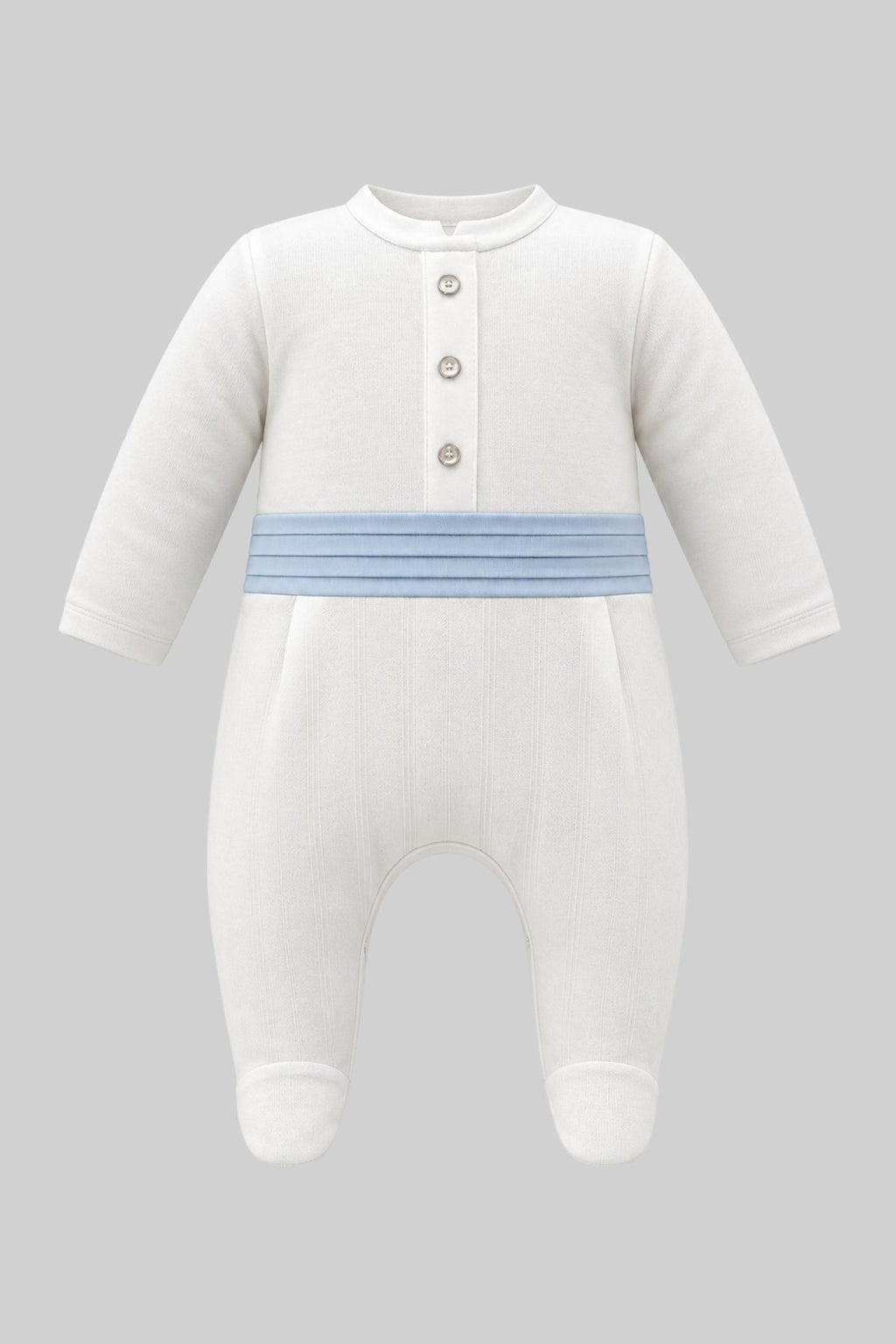 Smart Set (overall & bonnet) for newborn baby boy