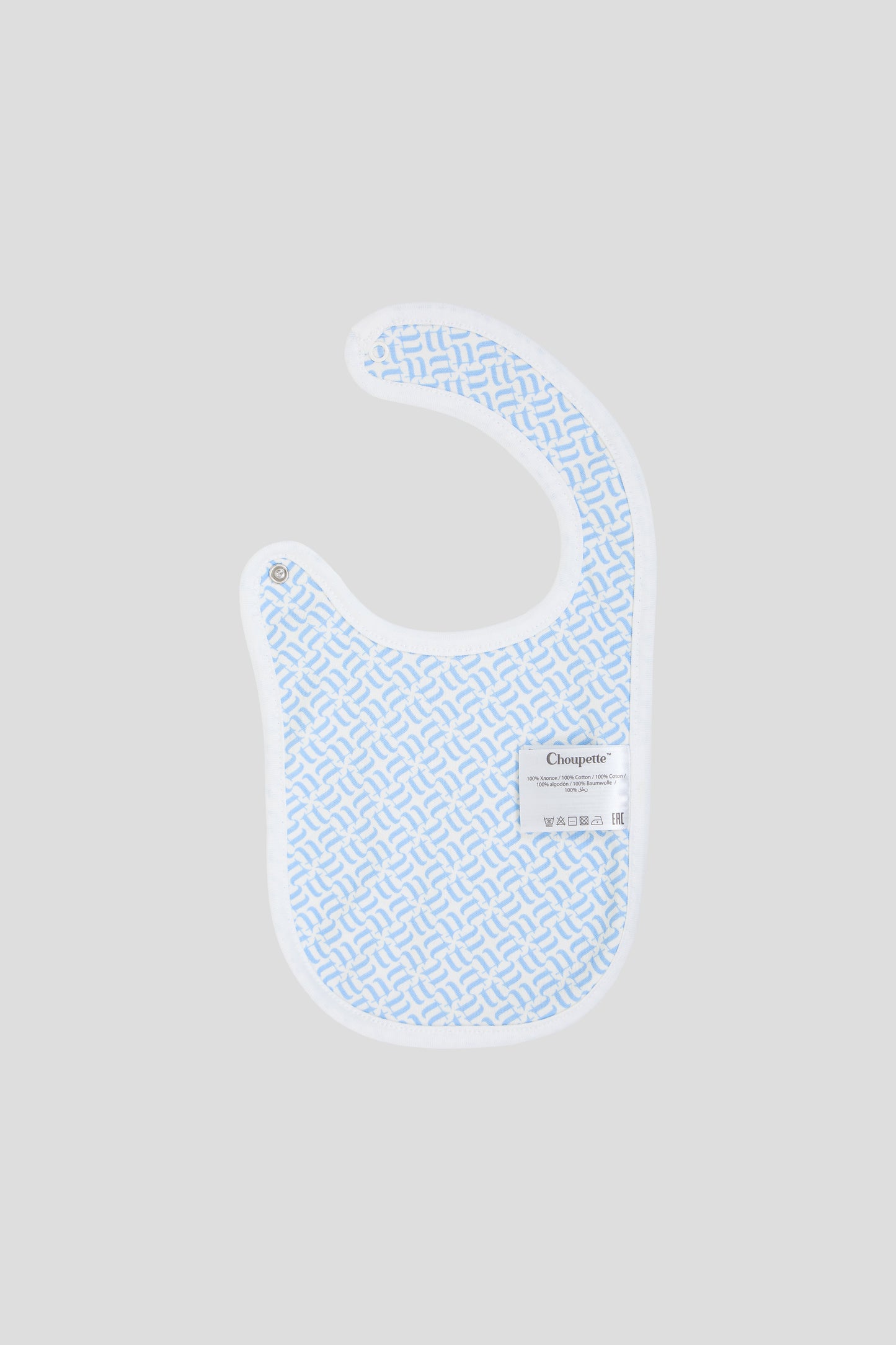 Set of bibs, Branded print, 2pcs