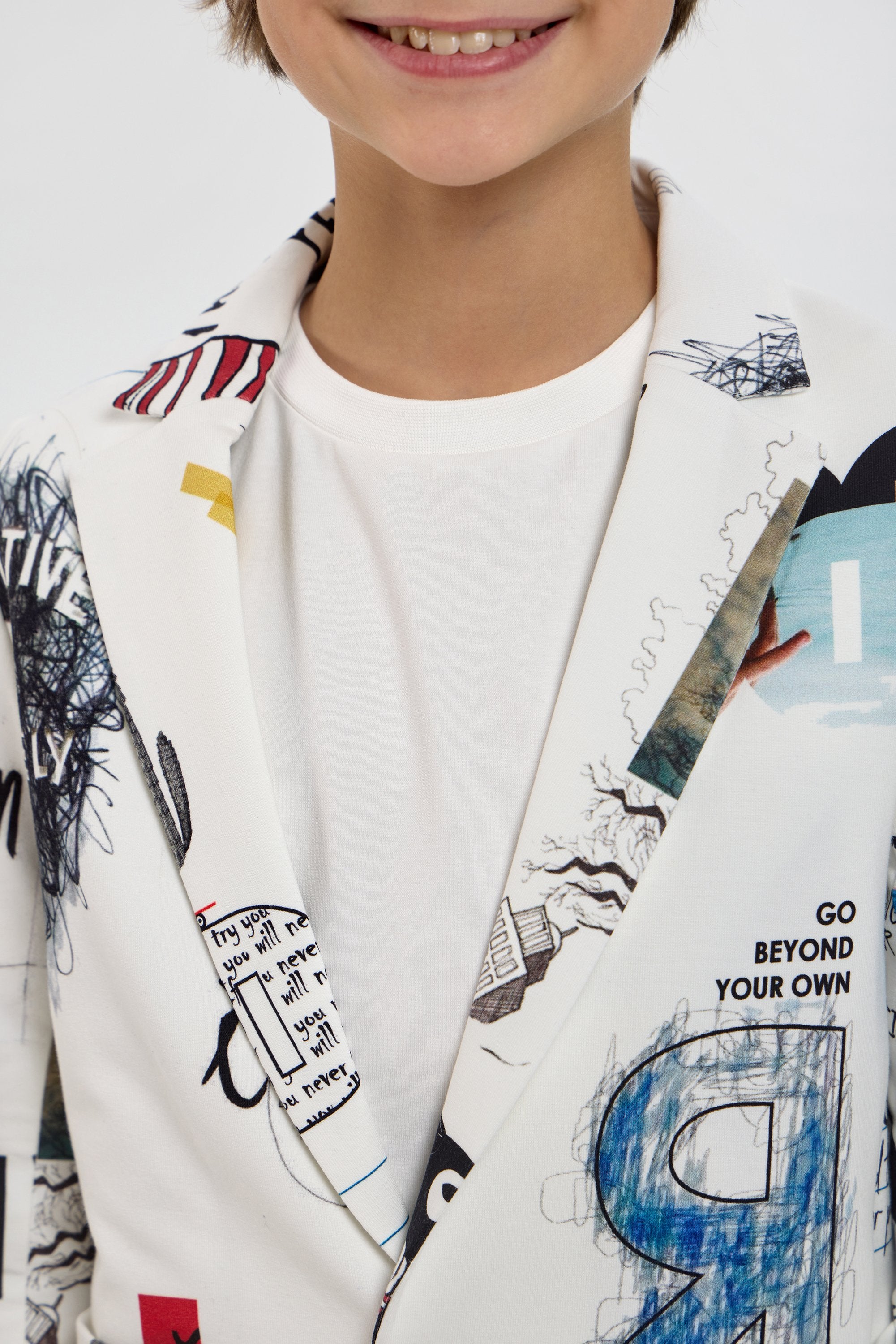 Smart Printed Blazer