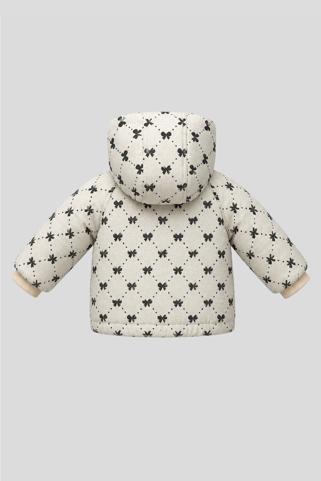 Elegant Bow Set (jacket, trousers) for baby girl