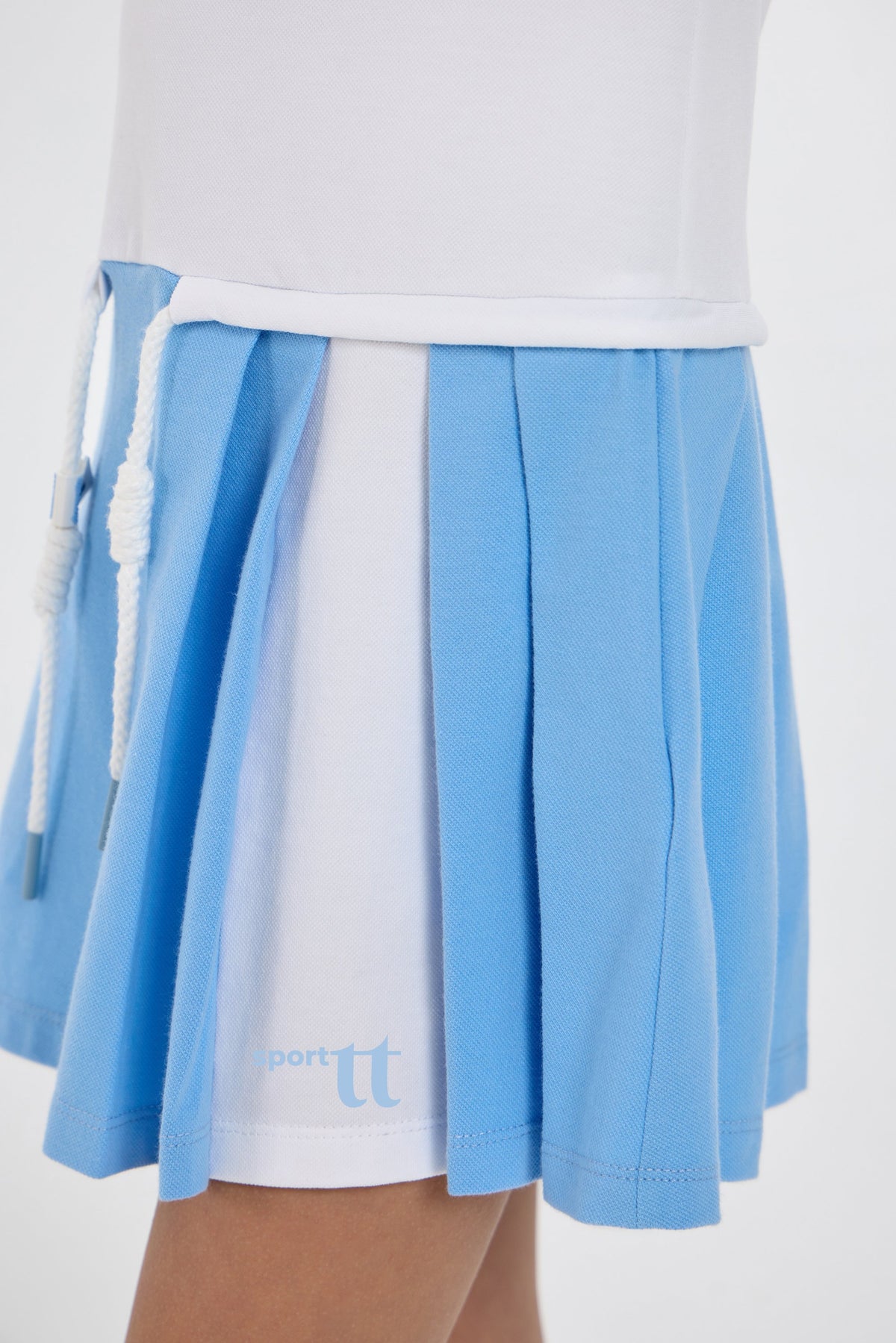 Knitted Polo Dress for active girls