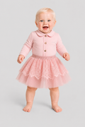 Elegant Collar Bodysuit for baby girl