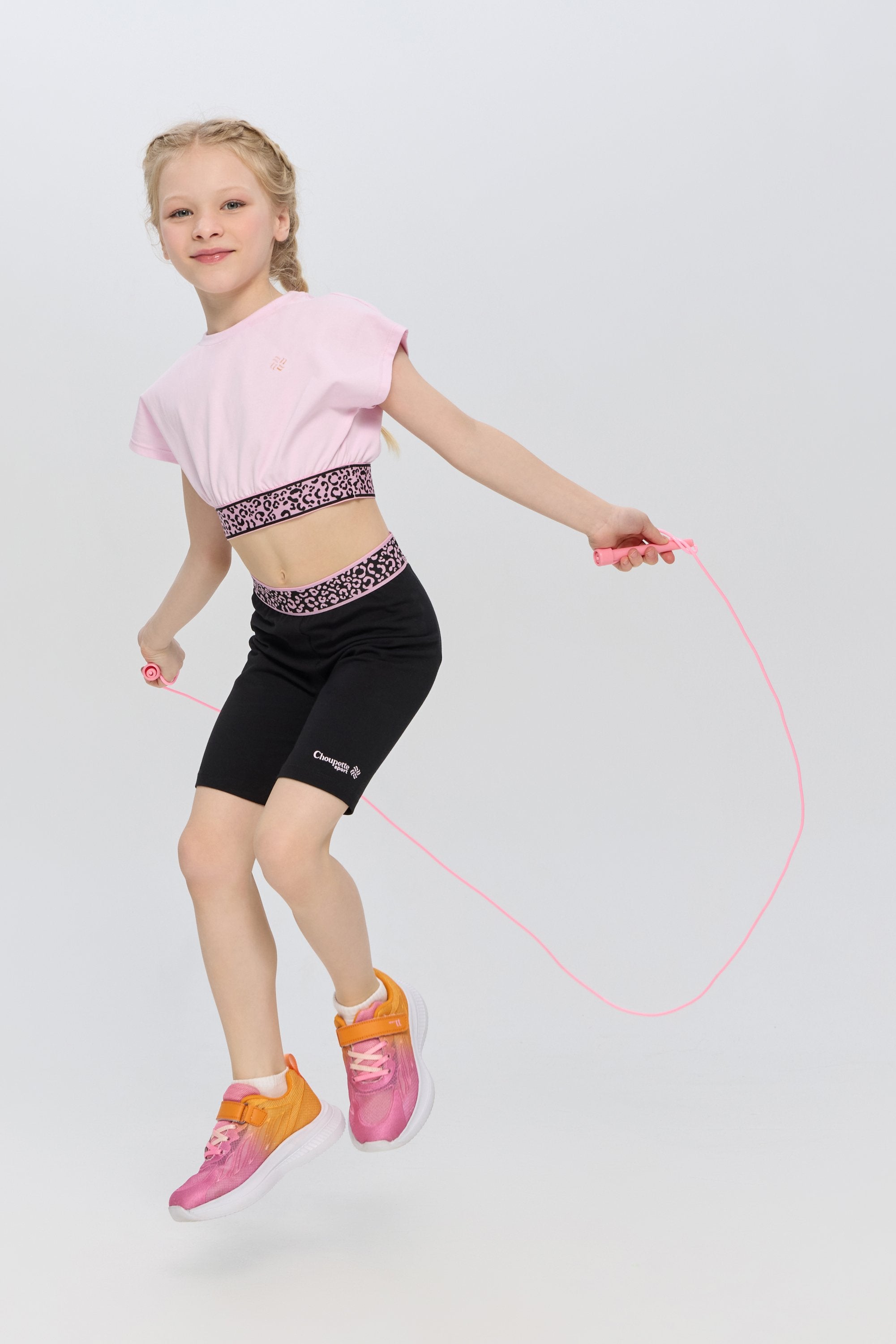 Sports Crop Top, pink