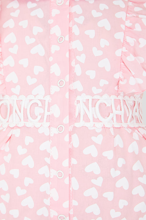 Charming Hearts Printed Romper