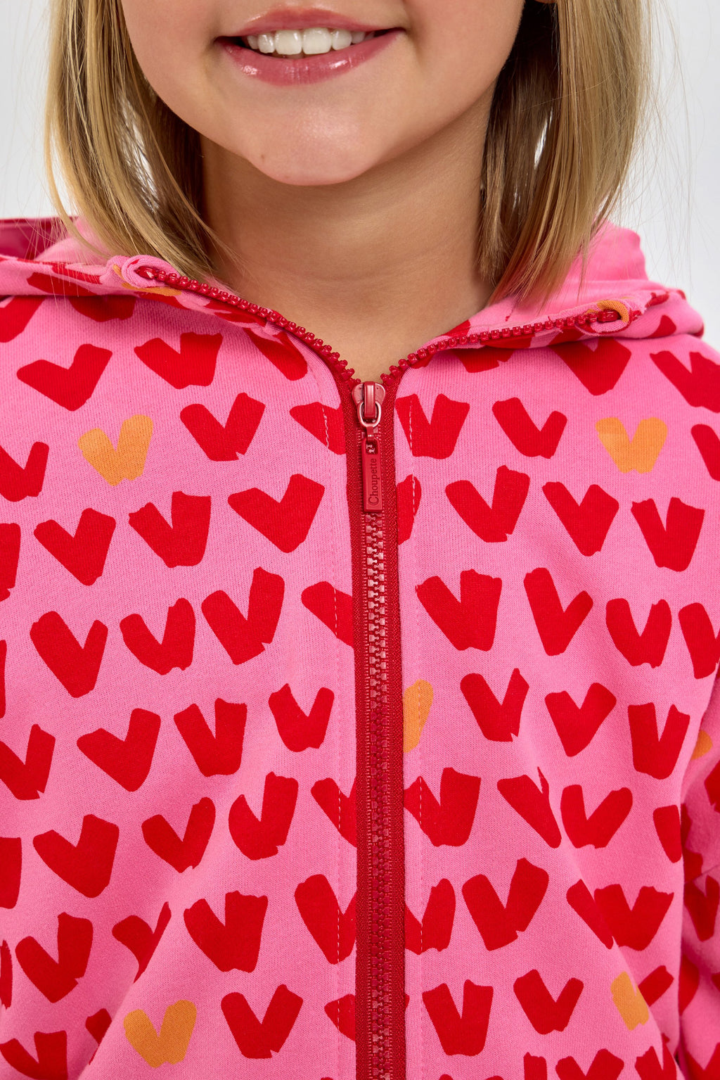 Heart Set (Hoodie jacket with shorts)