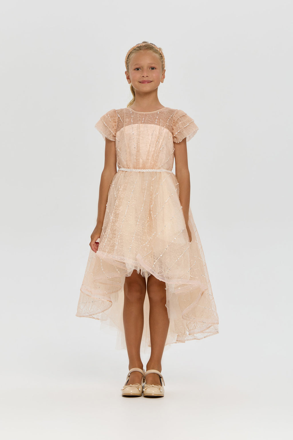 Stylish Sequins Decorated Dress