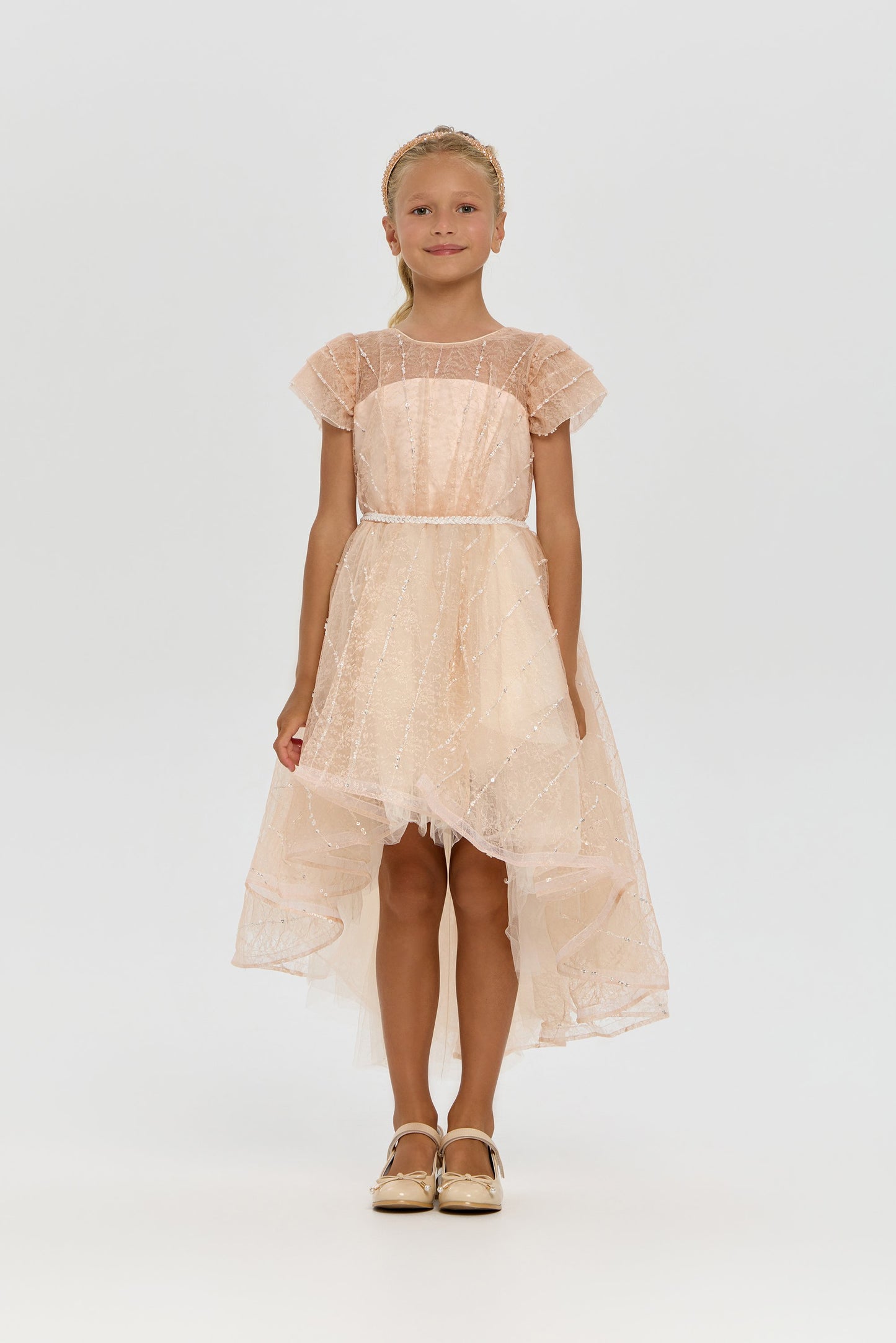 Stylish Sequins Decorated Dress