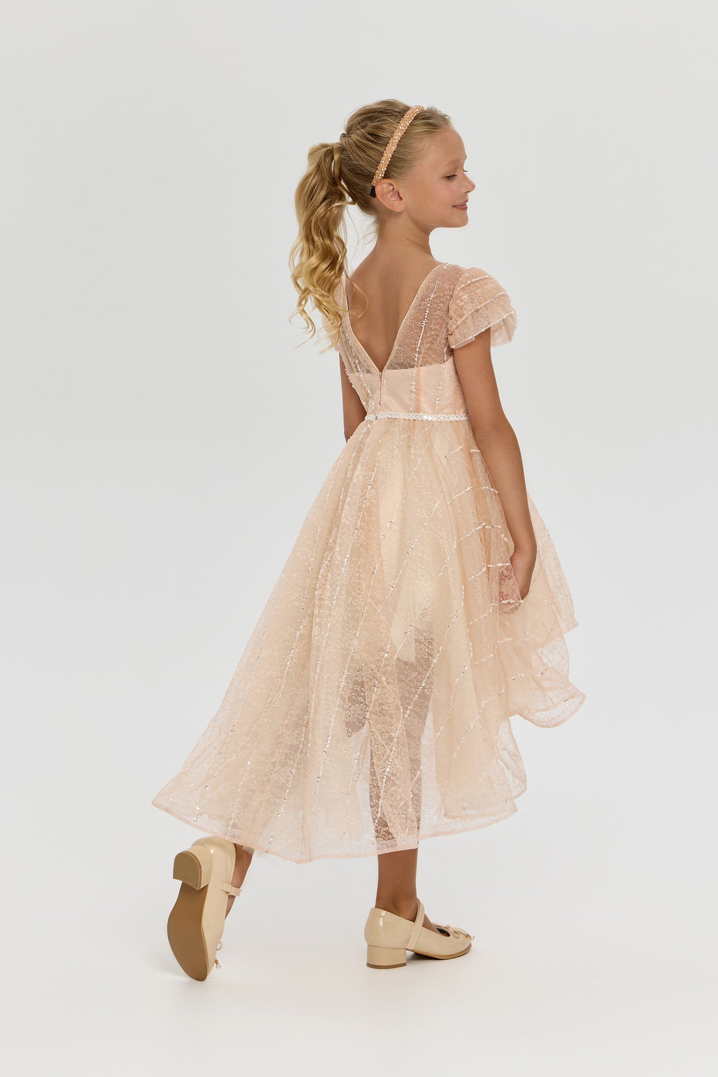 Stylish Sequins Decorated Dress